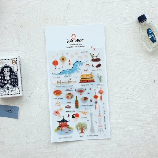 Suatelier Stickers_1087 NIHAO, CHINA