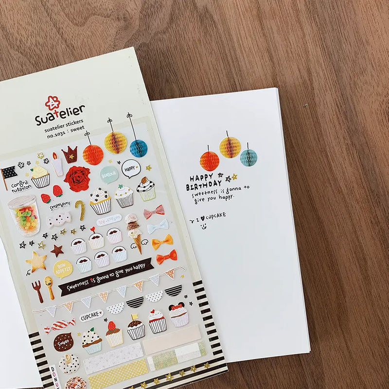 Suatelier Stickers_1031 SWEETS