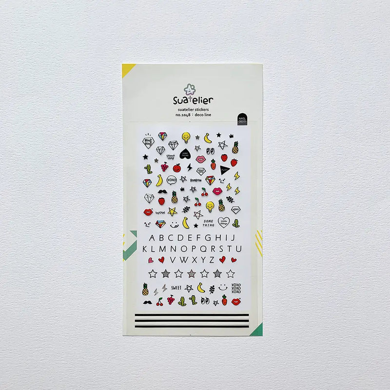Suatelier Stickers_1048 DECO LINE