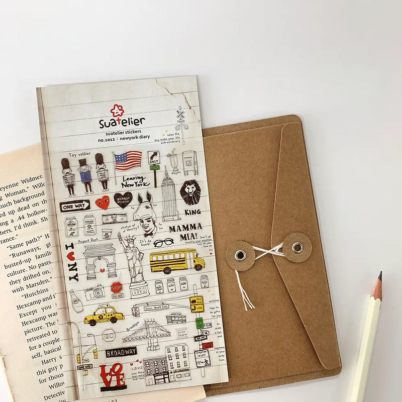 Suatelier Stickers_1012 NEWYORK DIARY