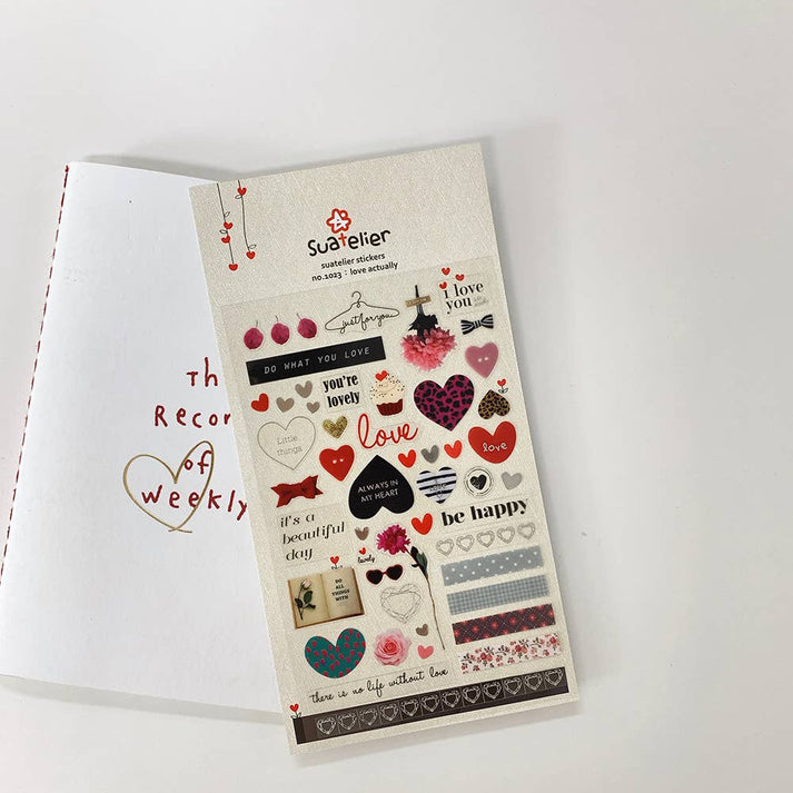 Suatelier Stickers_1023 LOVE ACTUALLY