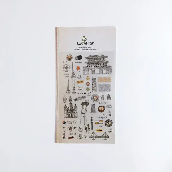 Suatelier Stickers_1062 THE BEAUTY OF KOREA