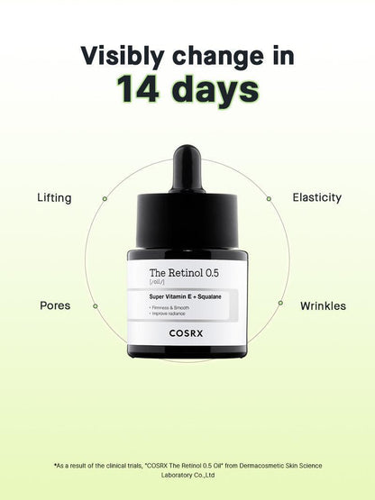 Cosrx Skin Oil with Retinol 0.5 20 Ml