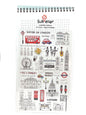 Suatelier Stickers| Travel themed Stickers for gifting, scrapbooking|Korean