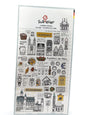 Suatelier Stickers| Travel themed Stickers for gifting, scrapbooking|Korean