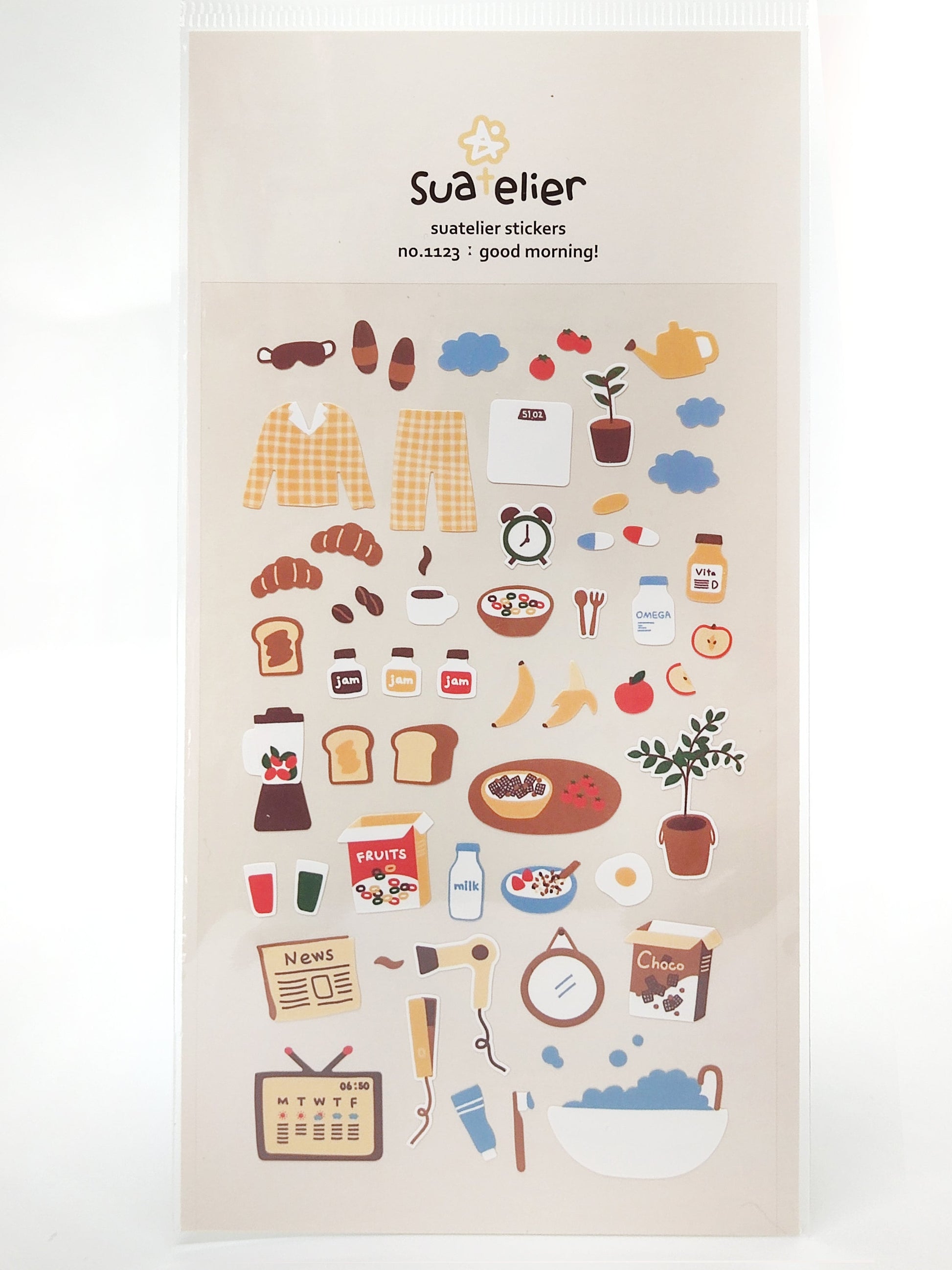 Suatelier Stickers | #1084, #1108, #1116, #1123, #1134 Korean – product image 4
