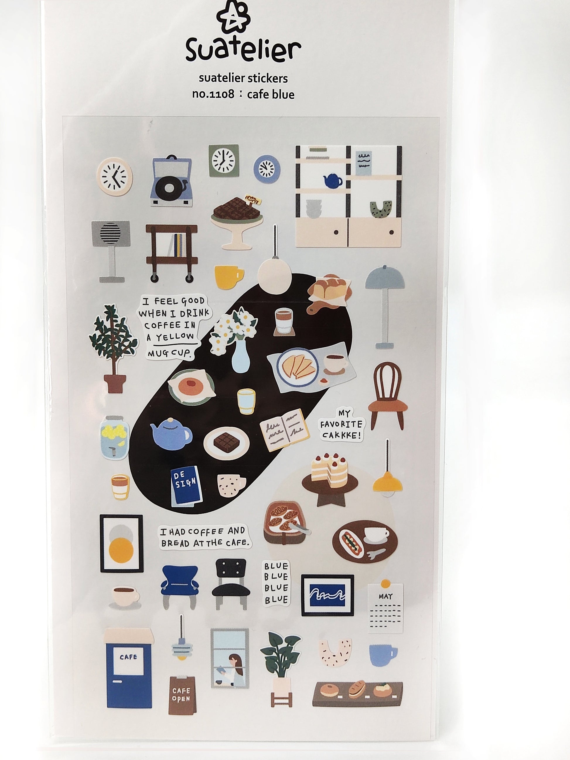 Suatelier Stickers | #1084, #1108, #1116, #1123, #1134 Korean – product image 2