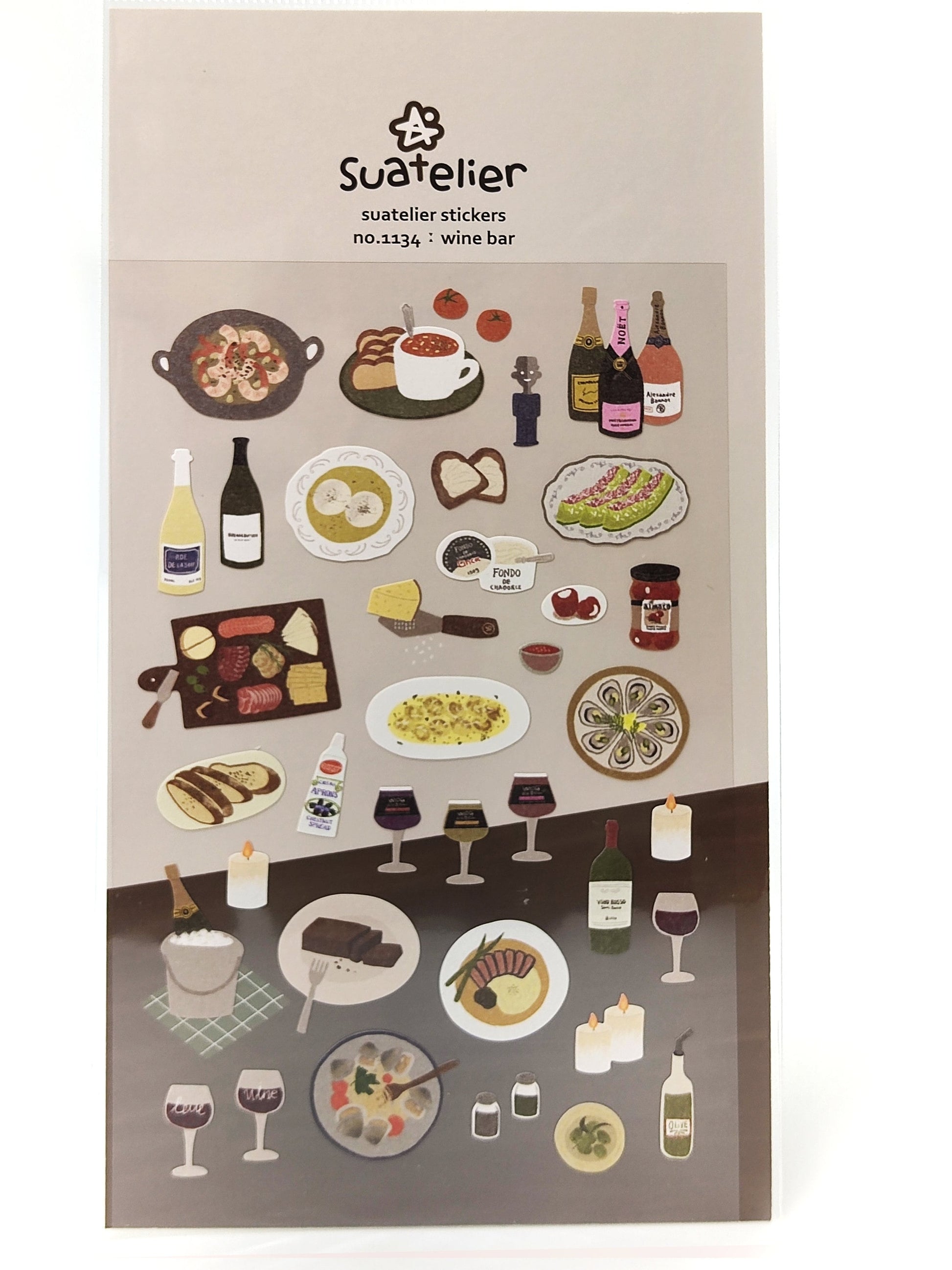 Suatelier Stickers | #1084, #1108, #1116, #1123, #1134 Korean – product image 5